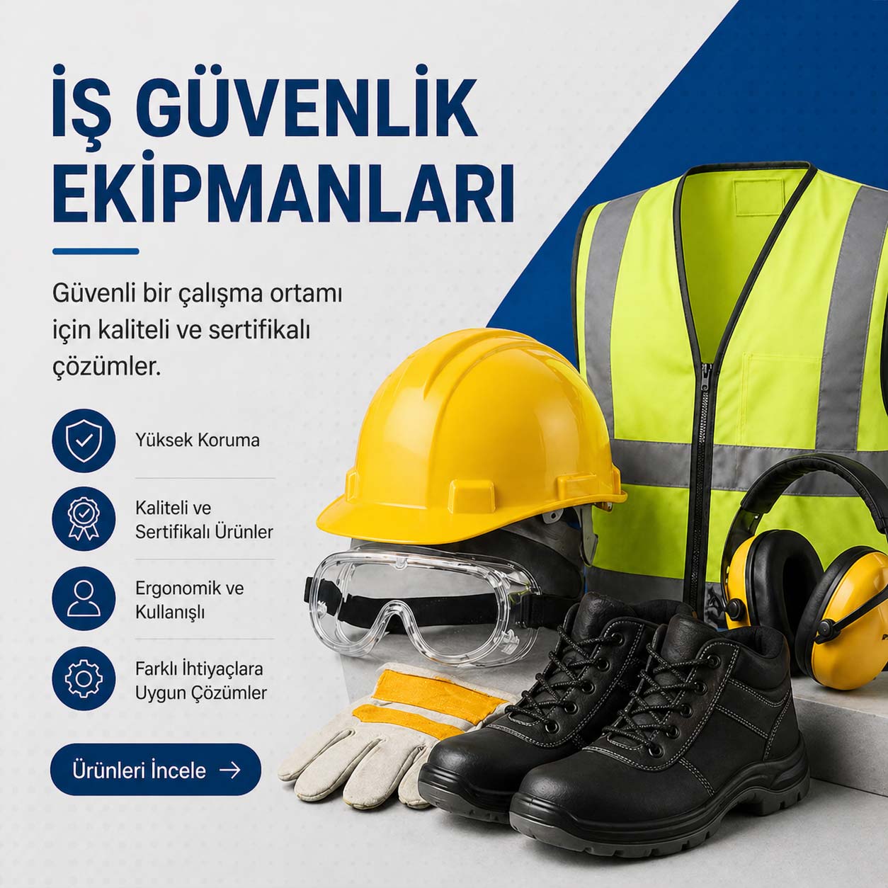İş Güvenlik Ekipmanları